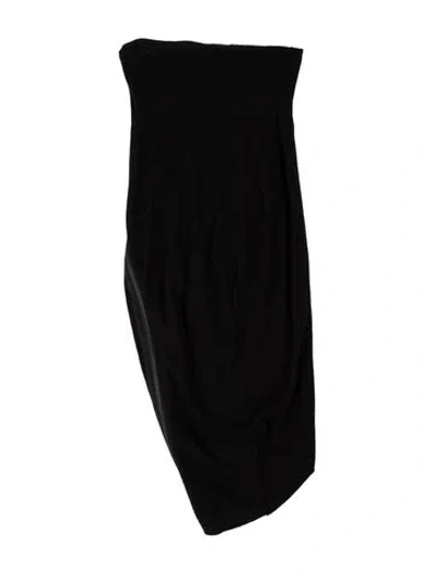 Pre-owned Haider Ackermann Wool Mini Dress In Black