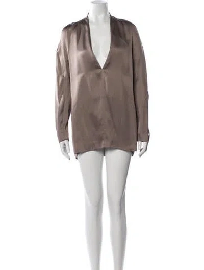 Pre-owned Haider Ackermann Wool Mini Dress In Purple