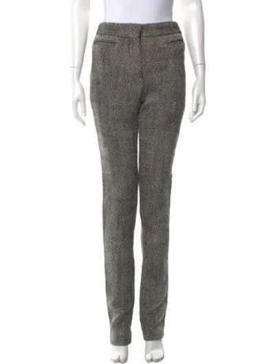 Pre-owned Haider Ackermann Wool Straight Leg Pants In Black
