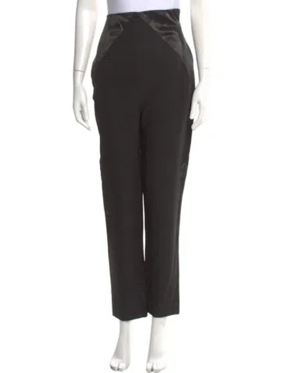 Pre-owned Haider Ackermann Wool Straight Leg Pants In Gray