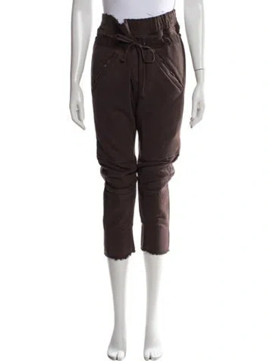 Pre-owned Haider Ackermann Wool Wide Leg Pants In Brown