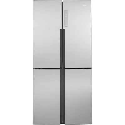 Haier Energy Star® 16.8 Cu. Ft. Quad Door Refrigerator In Stainless Steel