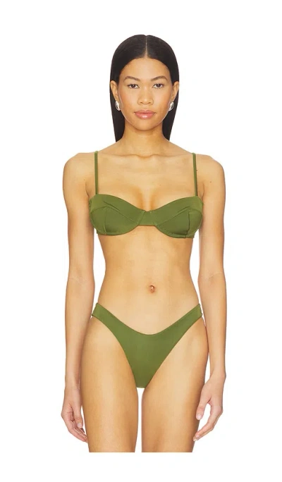 Haight Adjustable Vintage Top In Green