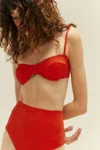 Haight Adjustable Vintage Top In Red Shift