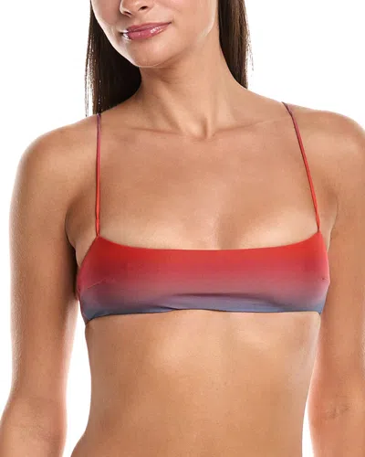Haight Bethania Bikini Top In Red