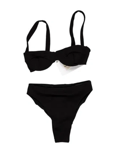 Pre-owned Haight Bikini W/ Tags In Black