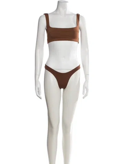 Pre-owned Haight Bikini W/ Tags In Brown