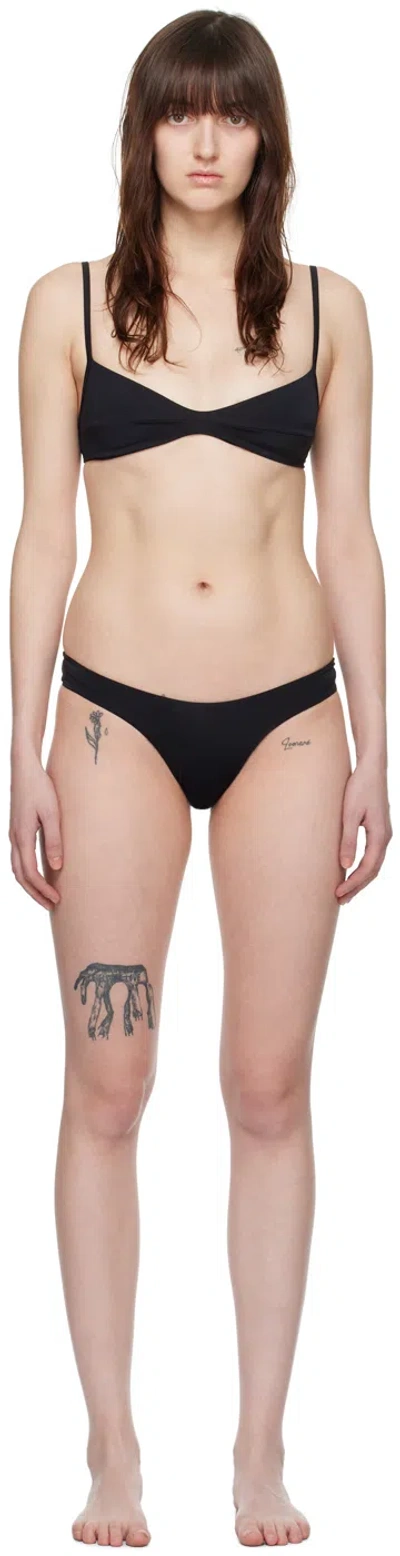 Haight Black Monica & Leila Bikini In 0001 Black