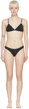 Haight Black Tapping & Leila Bikini In 0001 Black