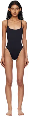 Haight Black Thidu Swimsuit In Black