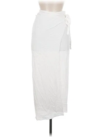 Pre-owned Haight Casual Skirt In White