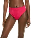 Haight Classic Hotpant Bikini Bottom In Blue