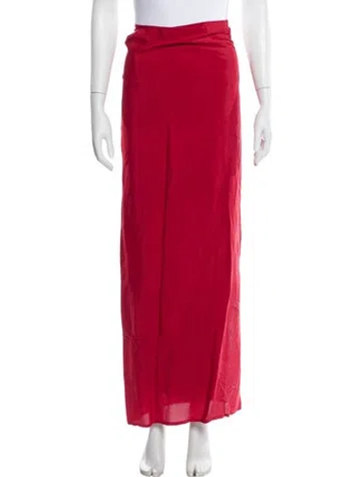Pre-owned Haight Cover-up In Red