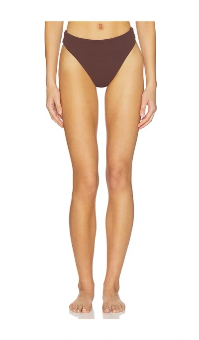 Haight Crepe Mah Hotpants In Brown
