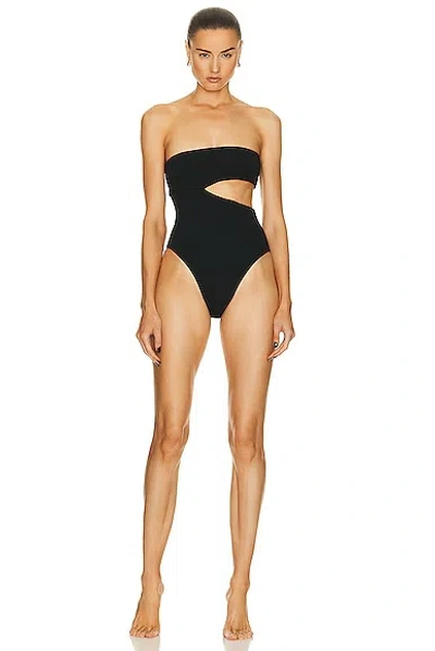 Haight Crepe Renata Swimsuit In Black