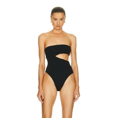 Haight Crepe Renata Swimsuit In Black