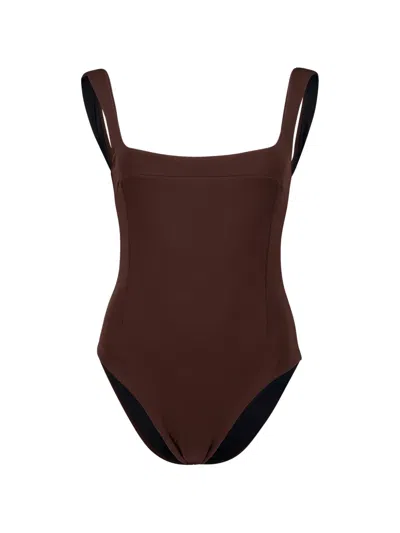 Haight Gabi Square-neck Swimsuit In Multi