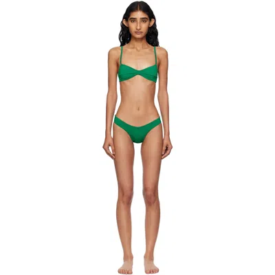 Haight Green Adjustable Monica & Leila Bikini