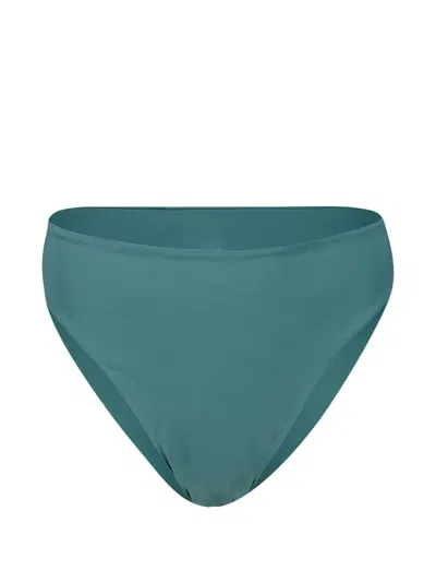 Haight High-waisted Bikini Bottoms In Blue
