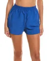 Haight Julia Linen-blend Short In Blue