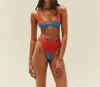 Haight Juliana Top In Red/blue Ombre