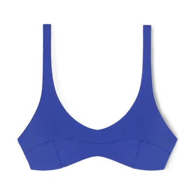 Haight Laura Top In Cobalt Bue