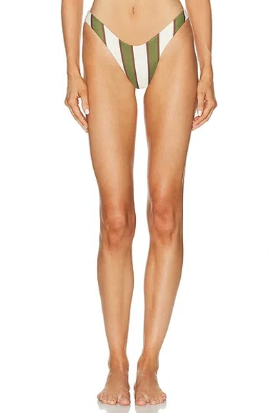 Haight Leila Bikini Bottom In Green