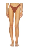 Haight Leila Bikini Bottom In Brown