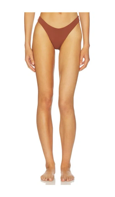 Haight Leila Bikini Bottom In Brown