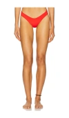 Haight Leila Bikini Bottom In Coral