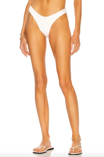 Haight Leila Bikini Bottom In Off-white