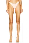 Haight Leila Bikini Bottom In Rosehip
