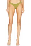 Haight Leila Bikini Bottom In Seed Green