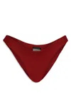 Haight Leila Bikini Bottom In Red