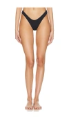 Haight Leila Bikini Bottom In Black