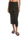 Haight Linen Wrap Skirt