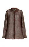 Haight Knit Luana Top In Brown