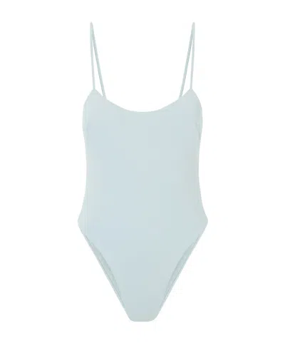 Haight Minimal Block One-piece Swimsuit In Blue