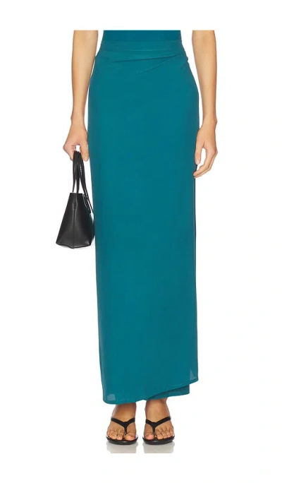 Haight Panneaux Skirt In Blue