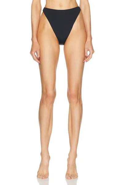 Haight Perlin Hotpants Bikini Bottom In Black