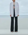 Haight Raquel Shirt In Off-white In White