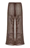 Haight Knit Rebeca Pant In Brown
