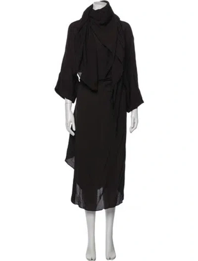 Pre-owned Haight Skirt Set In Black