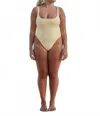 Haight Thidu Onepiece Swimsuit In Moonlight In Yellow