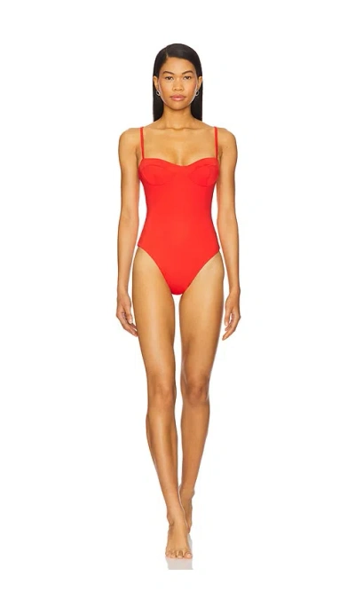 Haight Vintage Swimsuit In Coral