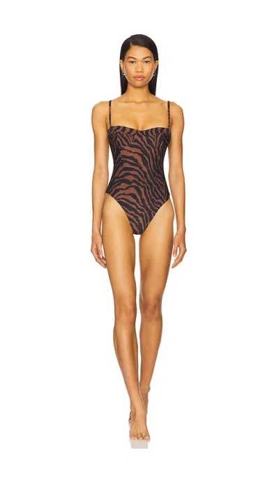 Haight Vintage Swimsuit In Tiger