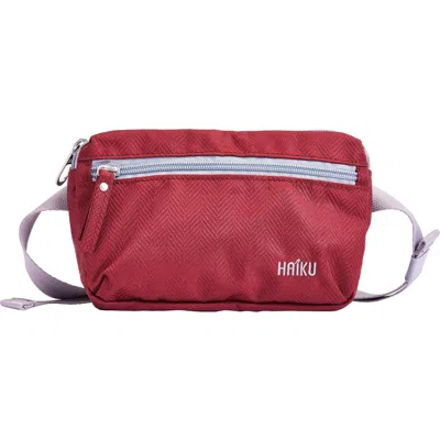 Haiku Hopper Waistpack Or Crossbody Sling In Brown