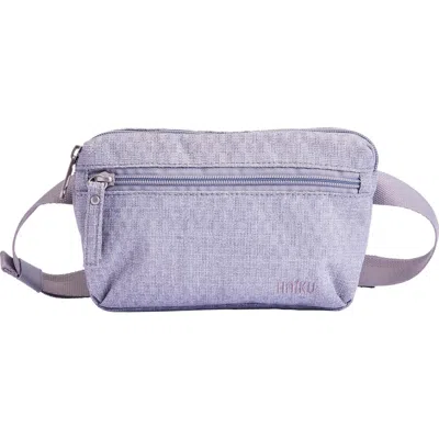 Haiku Hopper Waistpack Or Crossbody Sling In Gray