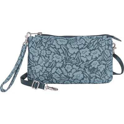 Haiku Stride Wristlet Wallet In Blue