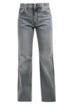 Haikure Korea Jeans In Grey Denim In Gray